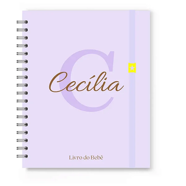 Livro do Bebê Florart Alfabeto Lilás