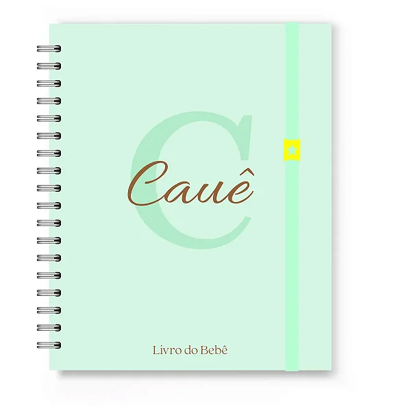 Livro do Bebê Florart Alfabeto Verde Água