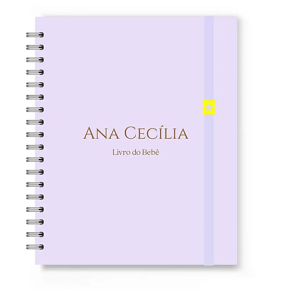 Livro do Bebê Florart Lilás