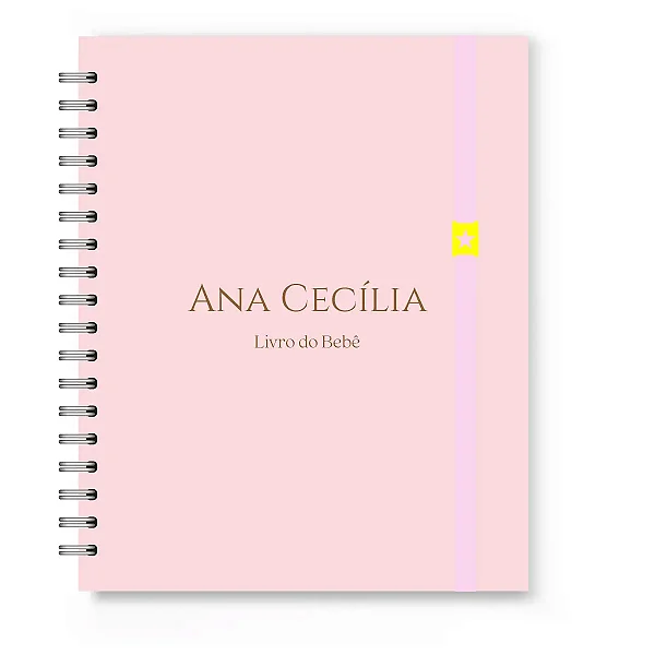 Livro do Bebê Florart Rosa