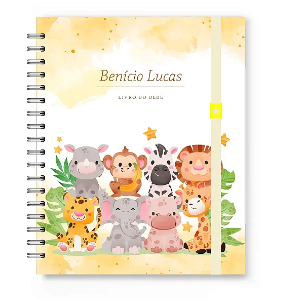 Livro do Bebê Florart Safari