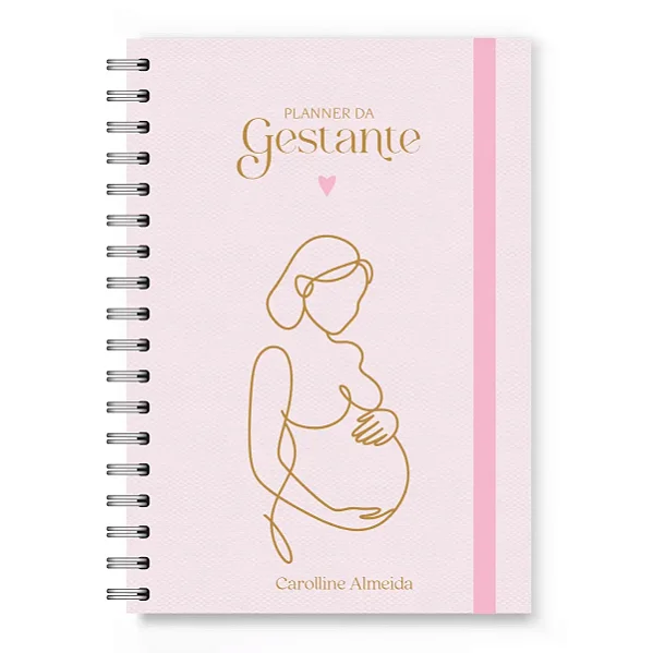 Planner da Gestante Florart Traços