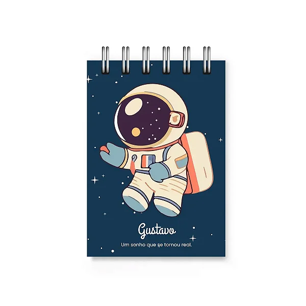 Bloquinho Florart Astronauta