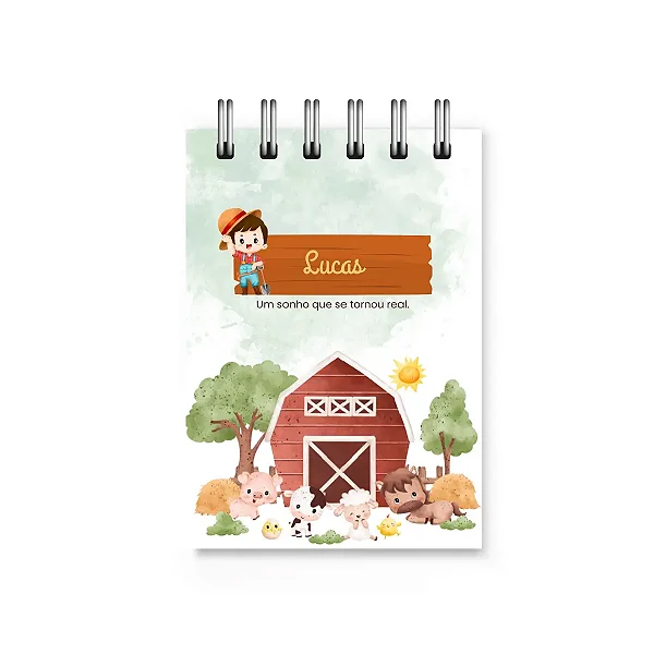 Bloquinho Florart Fazenda