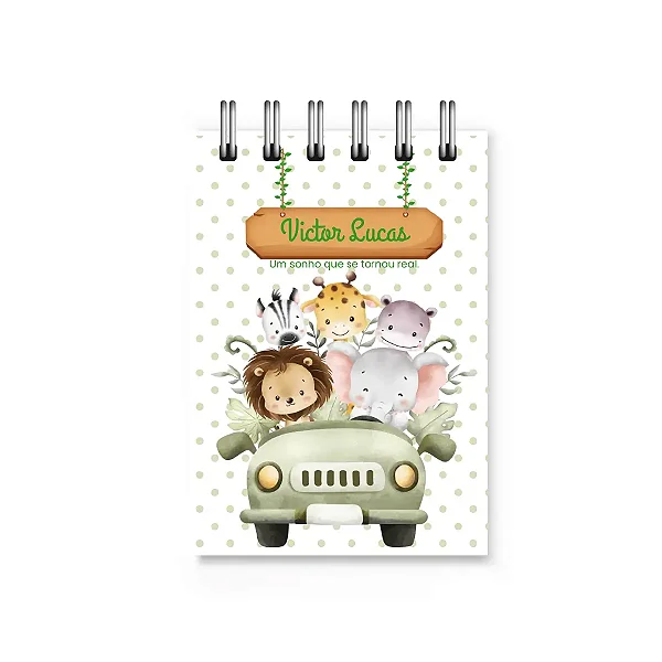 Bloquinho Florart Safari