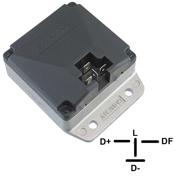 Regulador De Voltagem Scania 142 E Volvo N10 - 0192033003 - Gauss