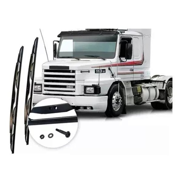 Par Palheta Limpador De Parabrisa Para Caminhão Scania 112