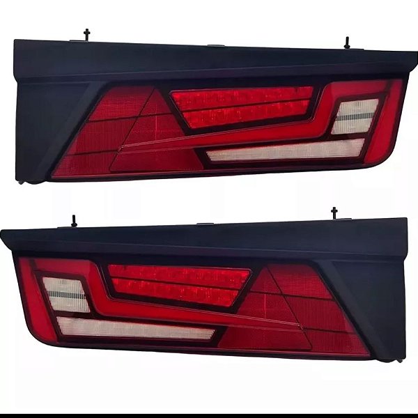 Par Conjunto Lanterna Traseira Randon 2023 Led New Randon