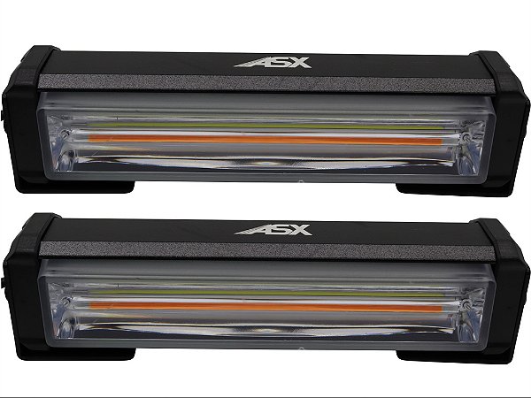 Par de Farol de Led Strobo Bivolt  Pisca Pisca de Metal