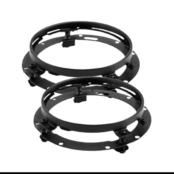 Par Suporte Farol Led 7 Polegadas Angel Eyas Universal