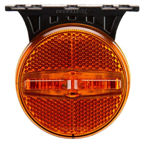 Lanterna Lateral Librelato e Metalesp AM LED 70mm com Suporte