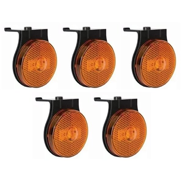 KIT COM 5 LANTERNAS LATERAL RANDON ORIGINAL BRASLUX - 8064