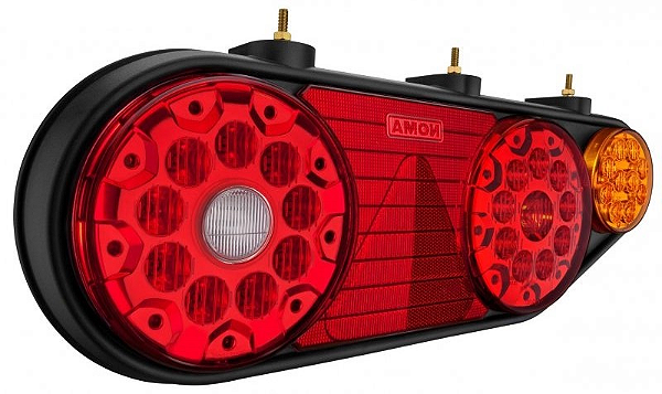 Lanterna Traseira Noma Fenix Braslux Led 24v Lado Esquerdo