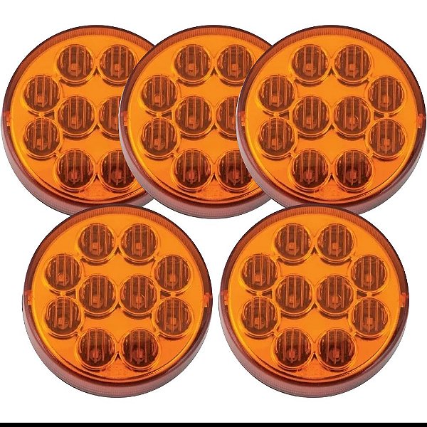 Kit Com 5 Lanternas Traseira Multifunção De Led Braslux