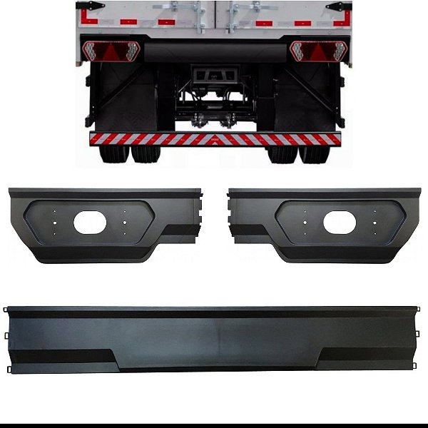 Kit Conjunto traseiro e Caranagem Caminhão Guerra Braslux