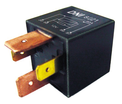 Relé Auxiliar Universal - Uso Geral - 24v - 80a - Dni 8221