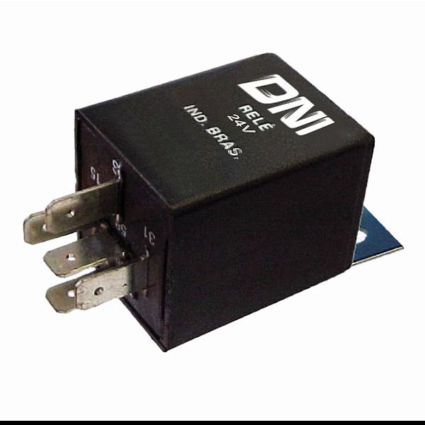 Rele Acendimento Farol Apos Partida 5t 24v Pesados Dni0413