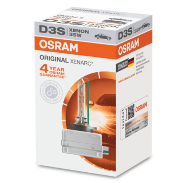 Lâmpada Xenon D3s Osram Original Xenarc 35w 66340