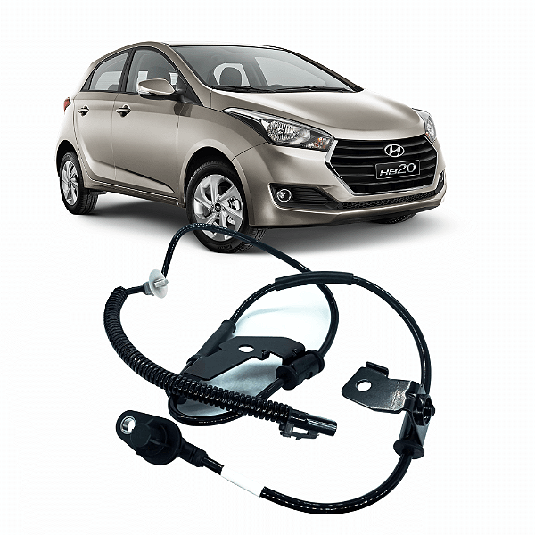 Sensor ABS Hyundai HB20 1.6 2012 em Diante GS2005 Lado Direito