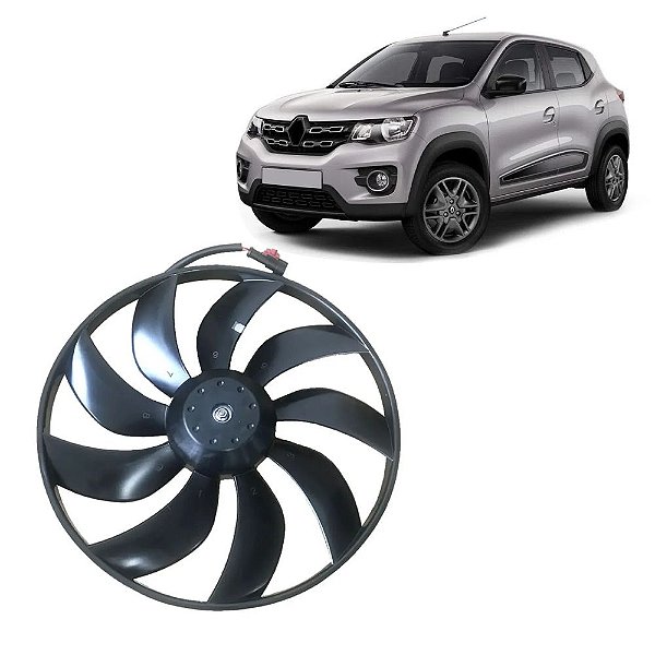 Eletroventilador/ventoinha Renault Kwid 12V 2017/