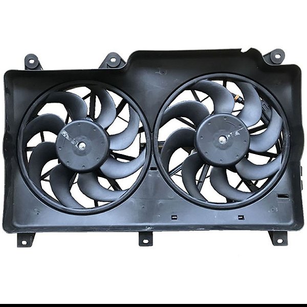 Motor Ventilador 05 Pás 12v Com Deflator Blazer 2.4 2001 a 2011