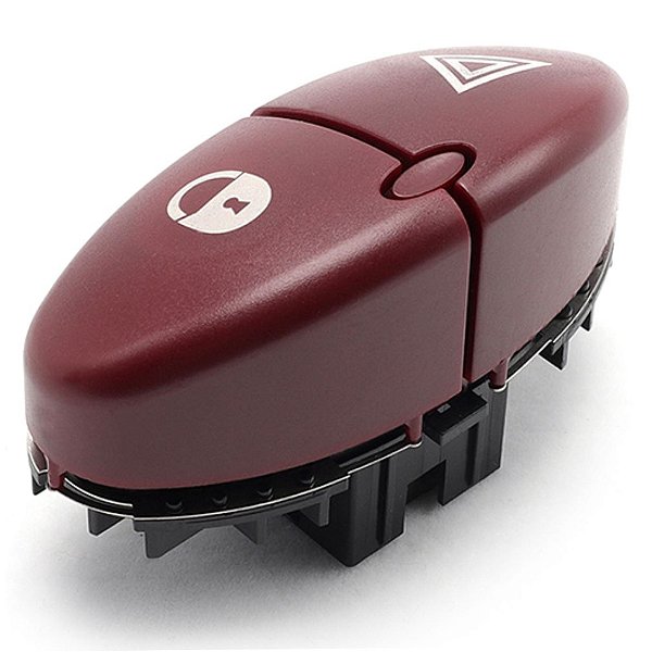 Botão Pisca Alerta Trava Peugeot 206