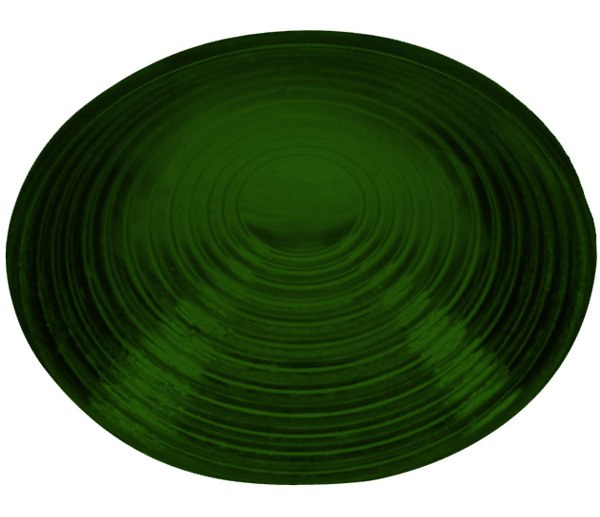 Lente Lanterna lateral Verde Carretas