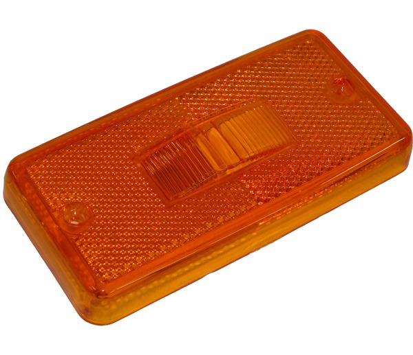 Lente Refletiva Lateral Ônibus/caminhões Amarelo