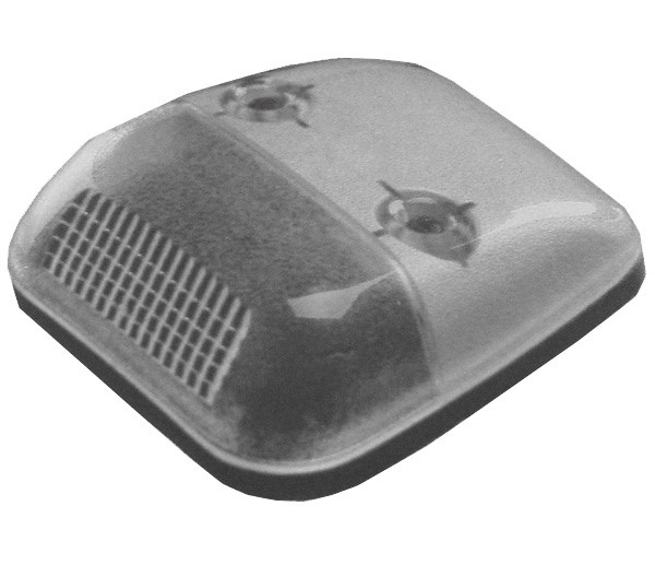 Lanterna Delimitadora Lateral/teto Ônibus - Sinalsul 1176 Cristal