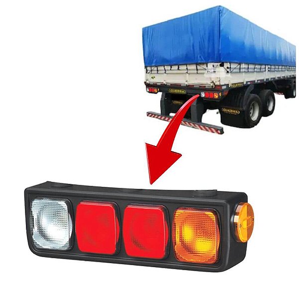 Lanterna Traseira Guerra Universal Carreta L/Direito