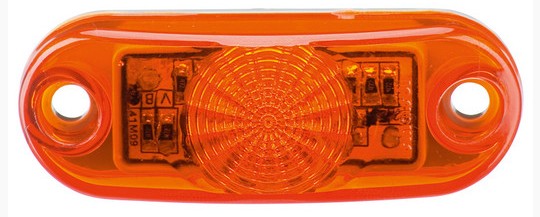 Lanterna Delimitadora Amarela Carreta Caminhão Bivolt Led C/fios