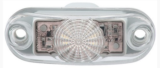 Lanterna Delimitadora Cristal Carreta Caminhão Bivolt Led C/fios