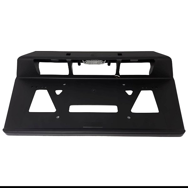 Suporte Da Placa Carreta Guerra, Randon Universal Com Lanterna de LED