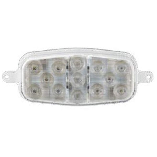 Lanterna Interna Aplicação Baú 13 Led Cristal 12 Volts