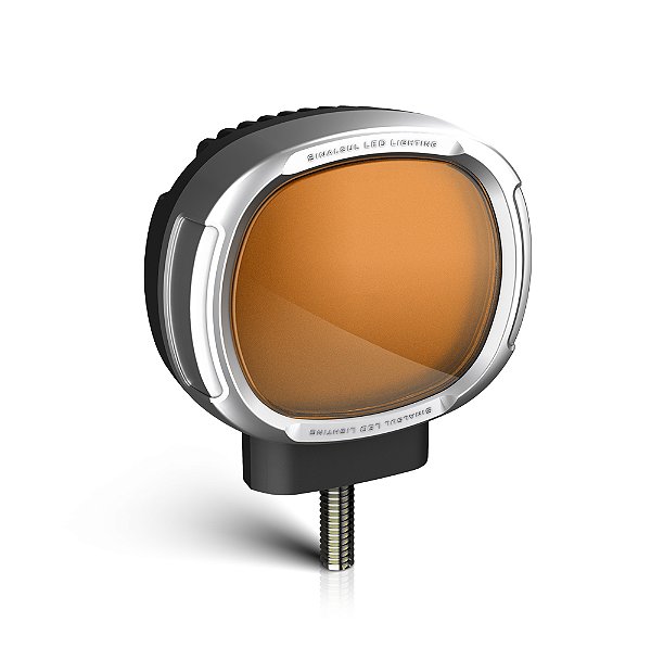 Lanterna Três Marias Foguinho Classica de LED Bivolt Amarela