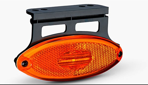 Lanternas Elipse Led Bivolt Modelo com Fios Amarela