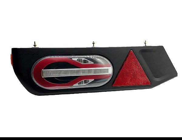 Lanterna Traseira LED Modulo R Completa 24 Volts Modelo Randon Lado Esquerdo