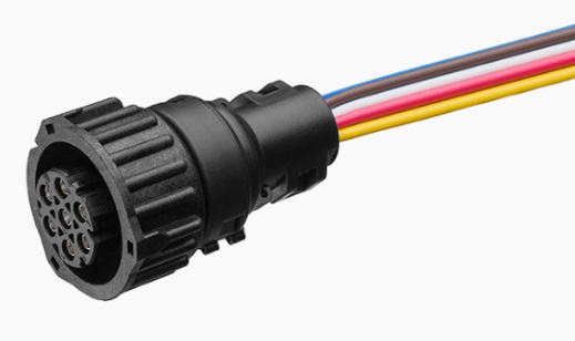 Chicote para Lanterna Compativel Scania 124 Femea 7V