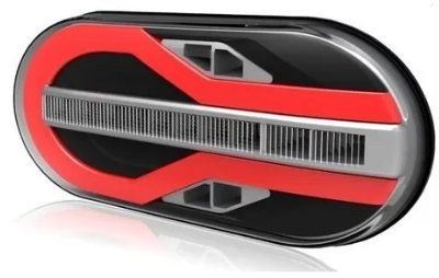 Lanterna Modelo R Sinalsul Pisca Sequencial Bivolt Traseiro Caminhão