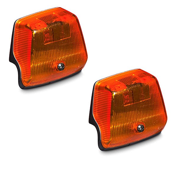 Par Lanterna Lateral Estribo Mb Atego Ambar Direcional Mbb