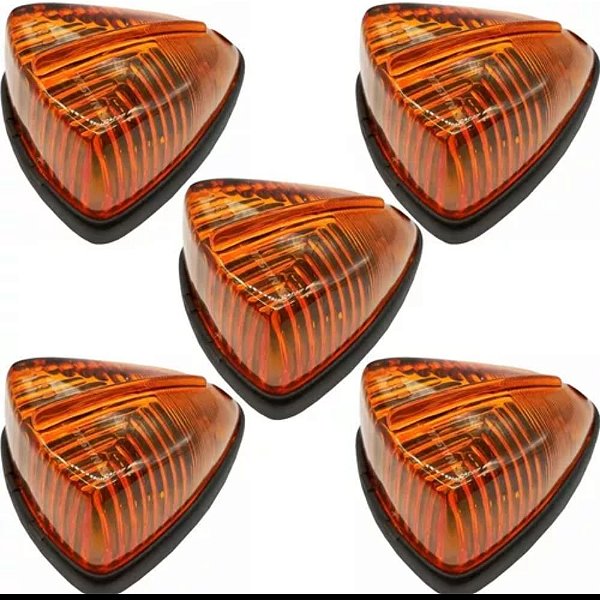 Kit Com 5 Lanternas Mercedes-bens 608 Corujinha Amarelo