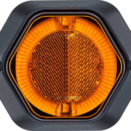 Lanterna Lateral C Guia Led Amarelo Sinalsul 2057AM