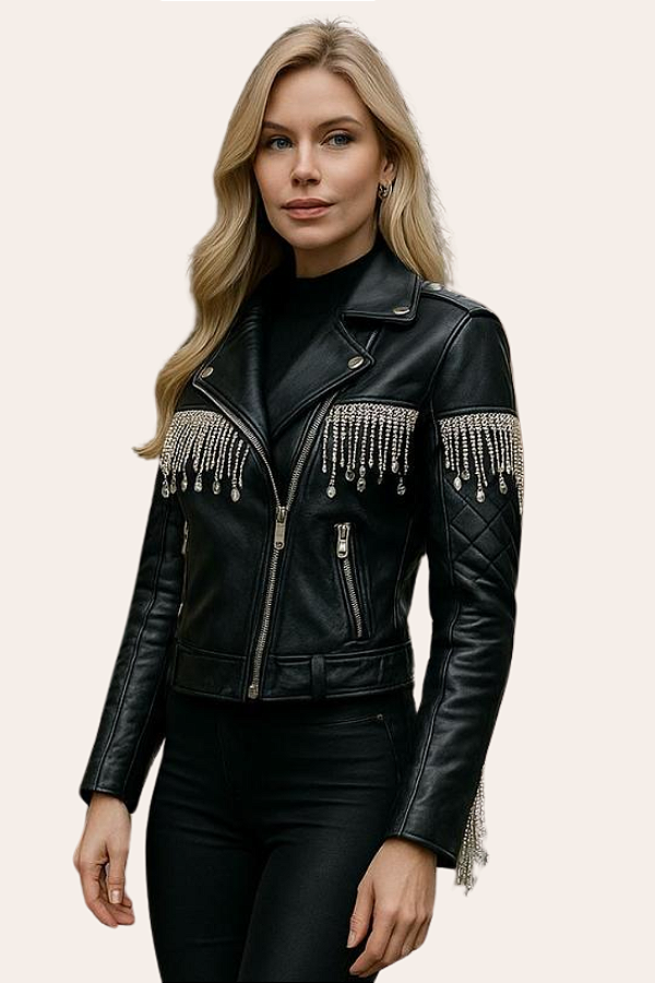 Jaqueta de Couro Sintético