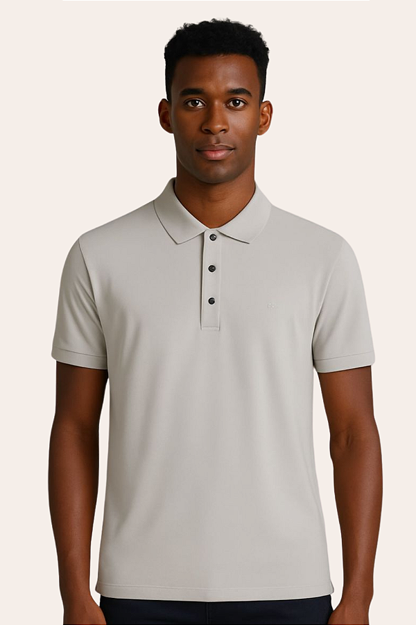 Camisa Gola Polo em Poliamida