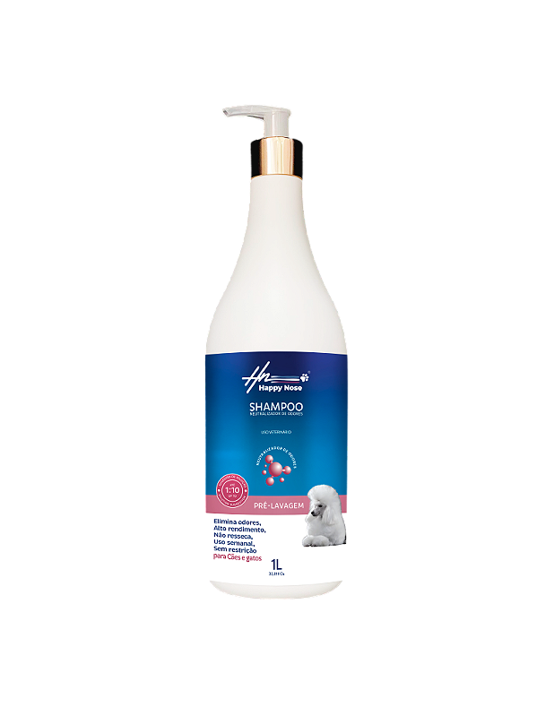 Shampoo Neutralizador De Odores Pet Happy Nose - 1L