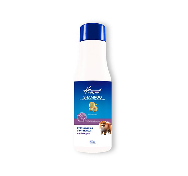 Shampoo Pelos Primitivos De Cães Nórdicos Pet Happy Nose - 500Ml
