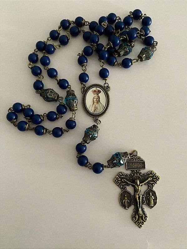 Terço Nossa Senhora de Fátima e os três pastorinhos