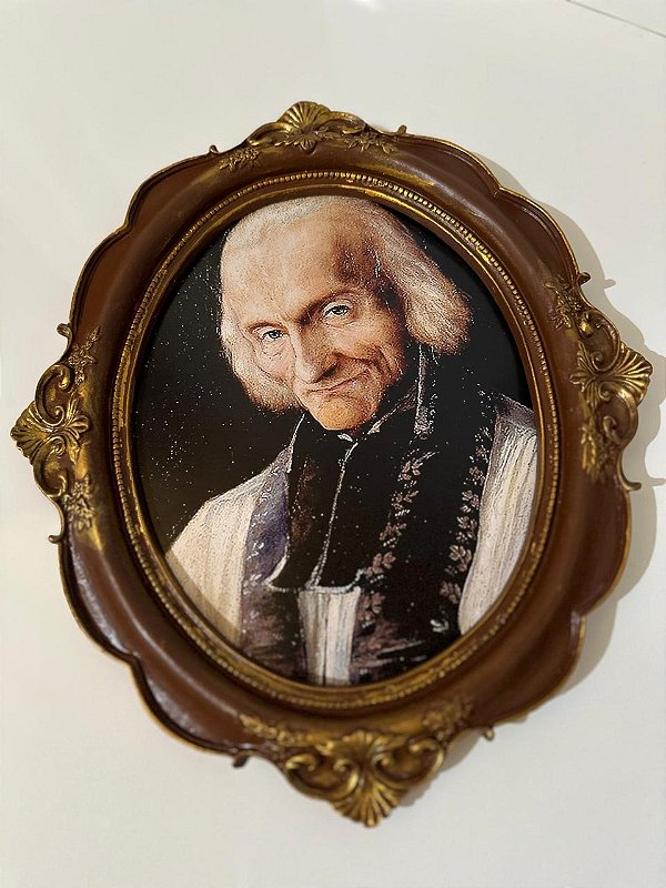 Quadro São João Maria Vianney | 35x30 cm