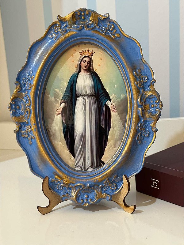 Quadro Nossa Senhora das Graças 21x16 cm