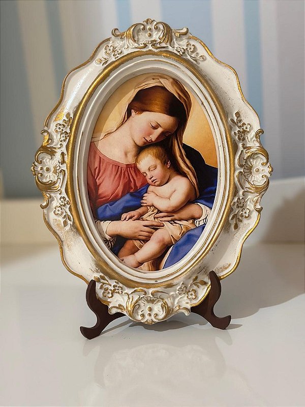 Quadro Colo de Mãe - 21x16 cm - Modelo 2